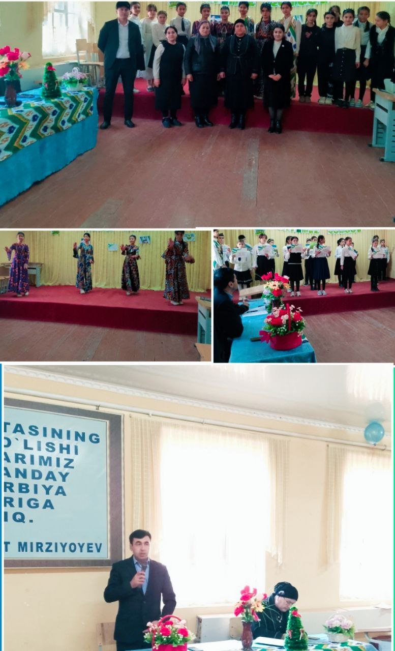 6-7-sinflar o'rtasida 7-dekabr sanasida Tarix fani o'qituvchisi tamonidan ,,Konstitutsiya baxtimiz-qomusi '' mavzusida tadbirdan fatoo lavhalar